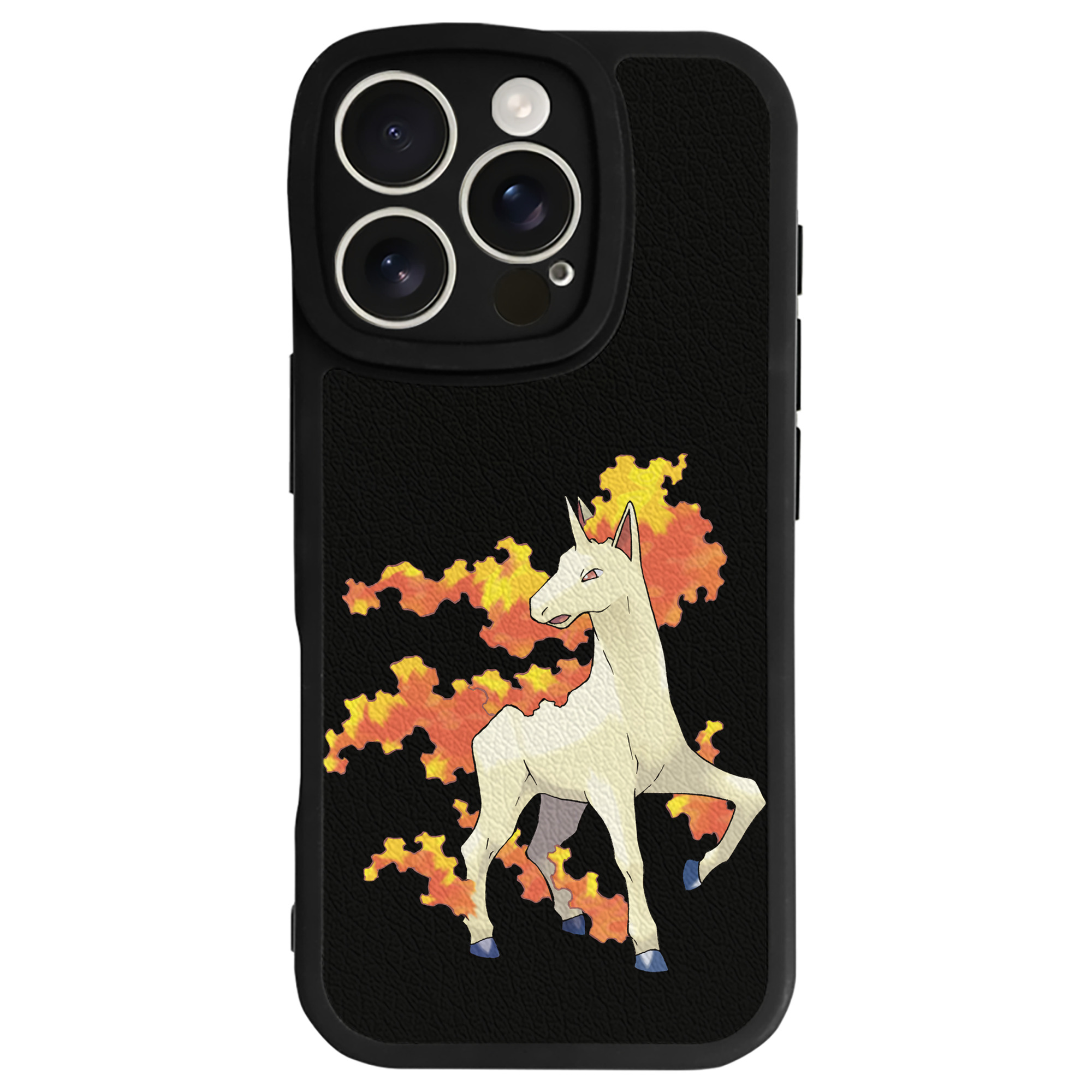 （画像用） ポケットモンスター Pokémon 【iPhone 16シリーズ対応】シリコンスマホケース（レザー調） 材質：シリコン